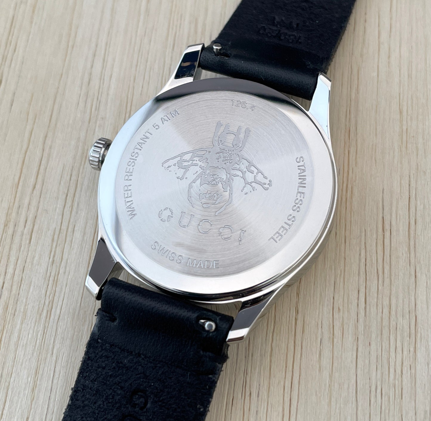 GUCCI G-Timeless Stainless Steel YA1264149 at FLYBACK TIME