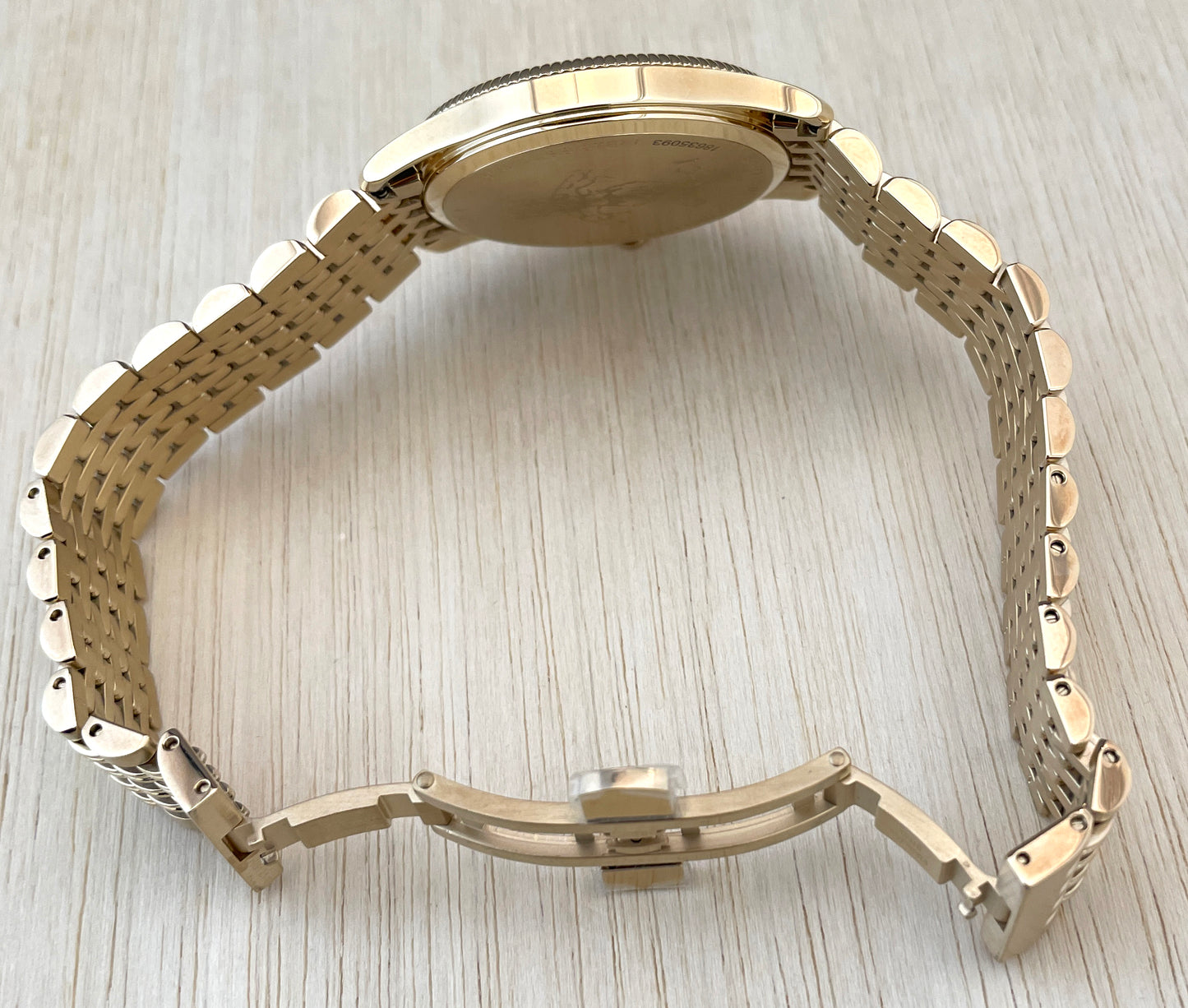 GUCCI G-TIMELESS SLIM Gold PVD YA1264155 at FLYBACK TIME