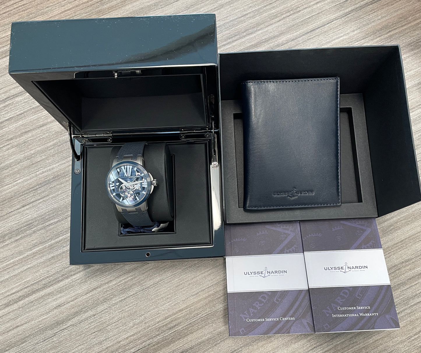 Ulysse Nardin Skeleton Tourbillon 1713-139/43 / FLYBACK TIME