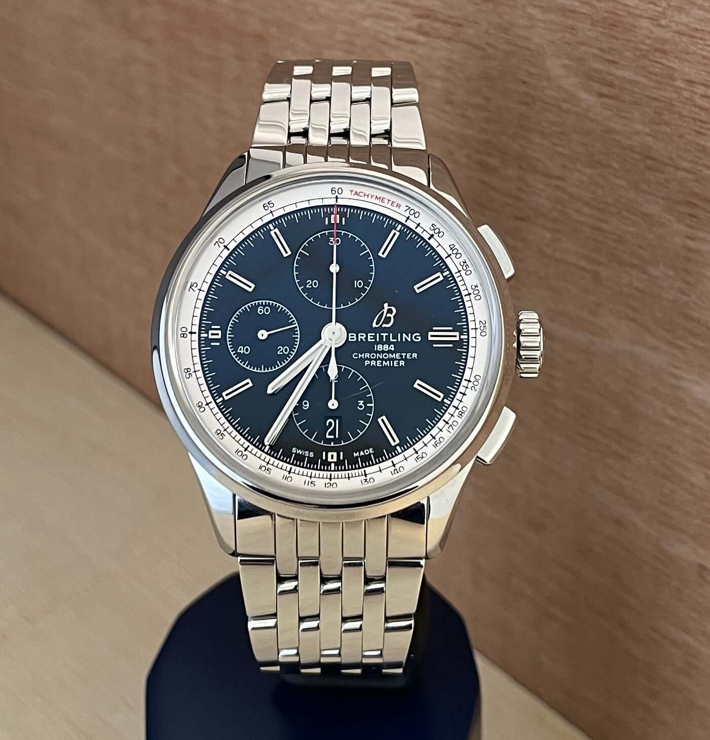 Breitling Premier Chronograph 42mm A13315351B1A1 at FLYBACK TIME