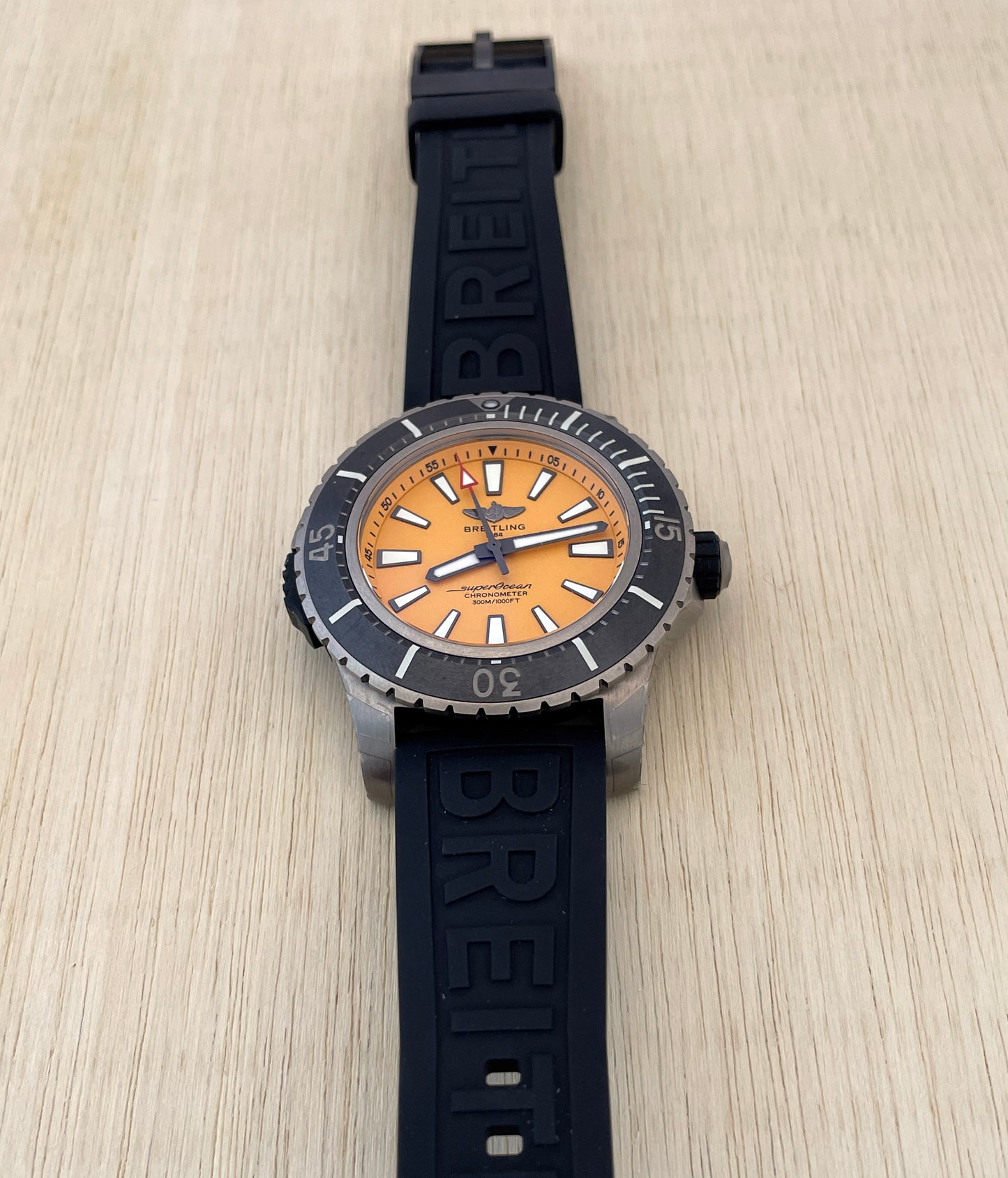 Breitling Superocean 48 Black Steel E17369241I1S1 at FLYBACK TIME