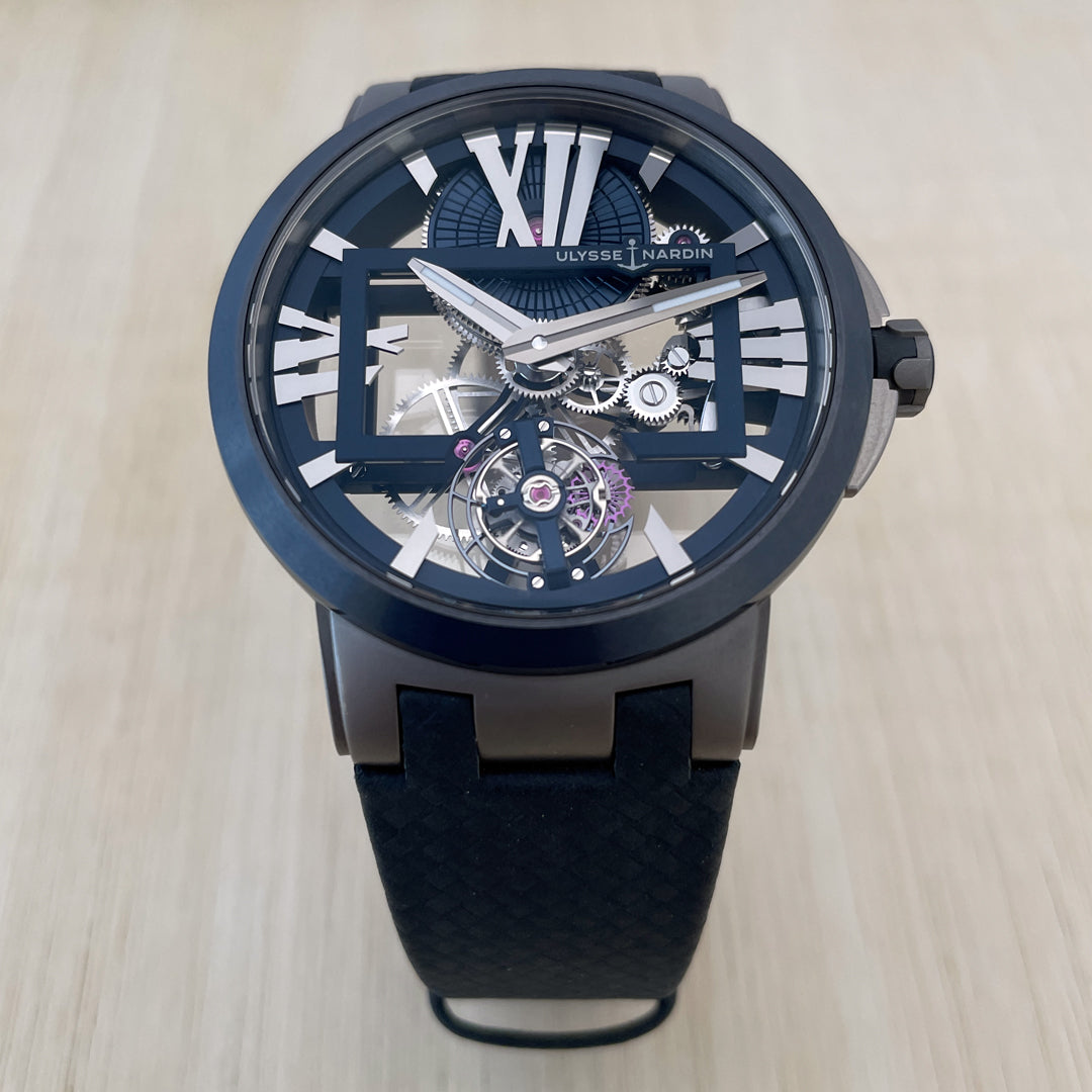 Ulysse Nardin Skeleton Tourbillon 1713-139/43 / FLYBACK TIME