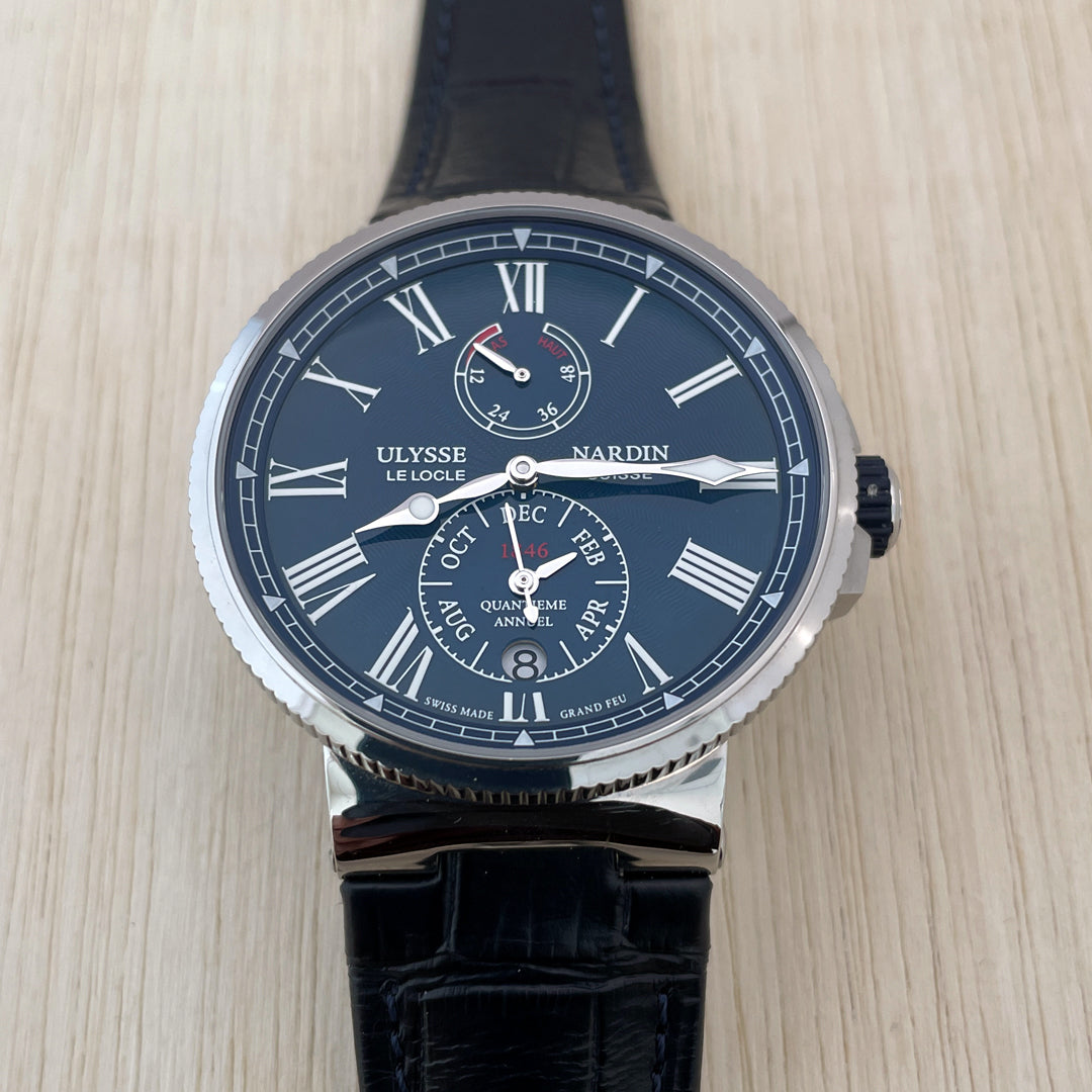 Ulysse Nardin Annual Calendar 1133-210/E3 at FLYBACK TIME