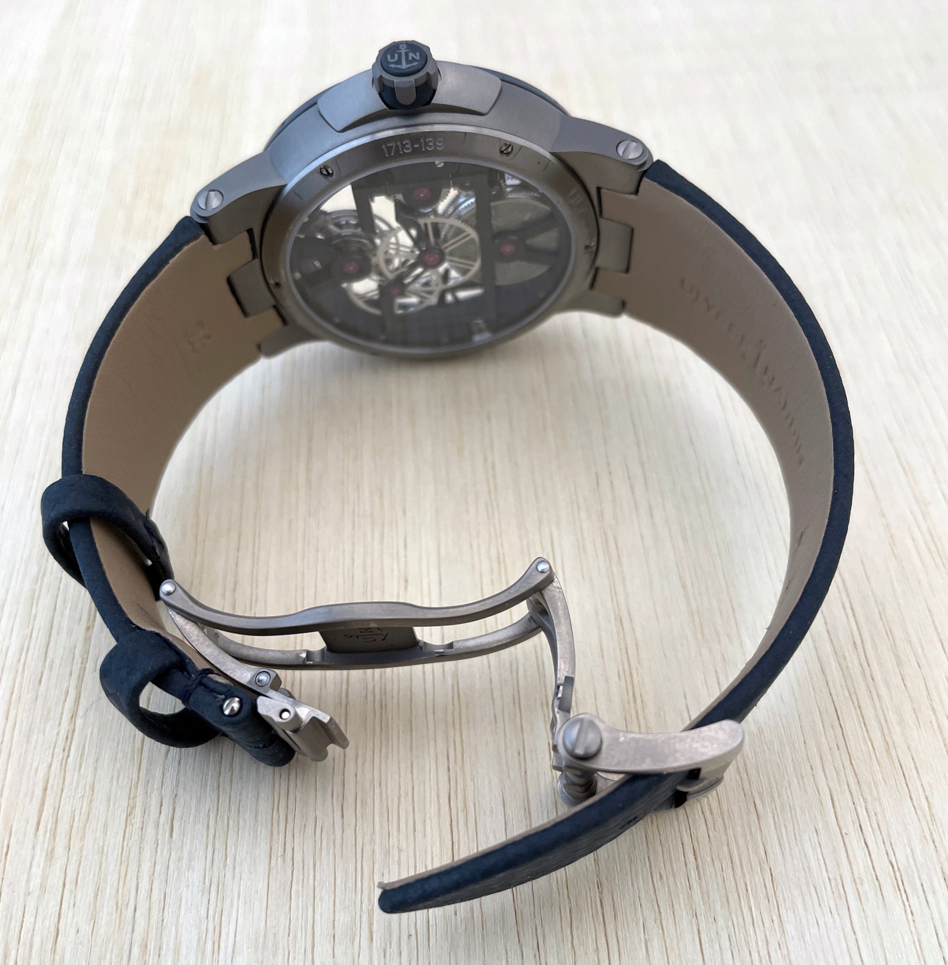 Ulysse Nardin Executive Skeleton Tourbillon 1713-139/43